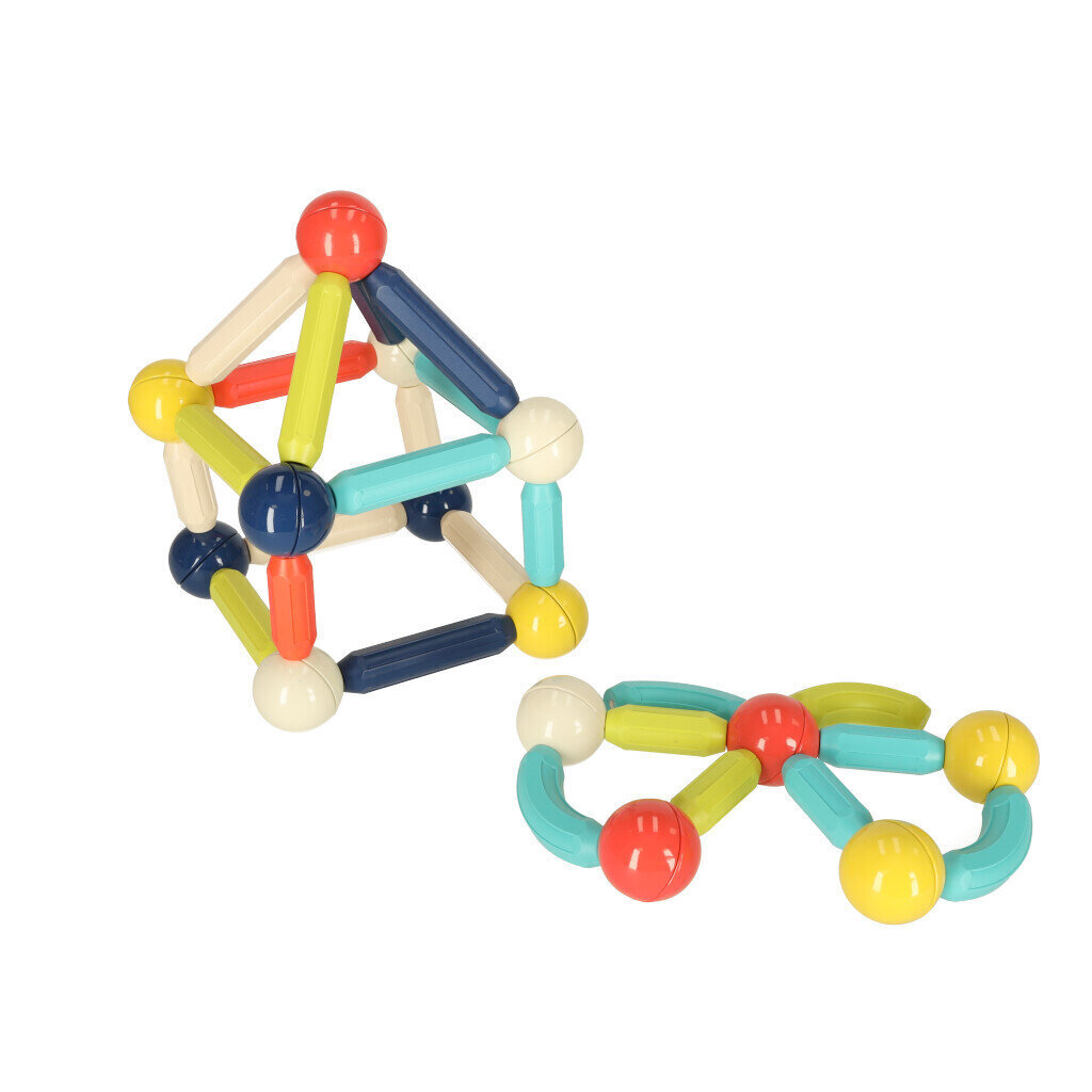 Magnetilised klotsid väikelastele, 64 tükki hind ja info | Klotsid ja konstruktorid | kaup24.ee