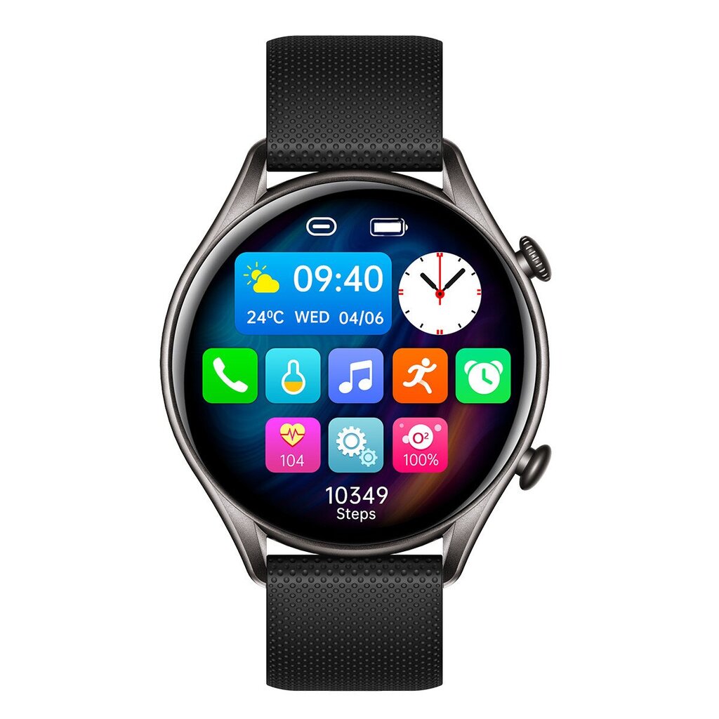 myPhone Watch EL Black цена и информация | Nutikellad (smartwatch) | kaup24.ee