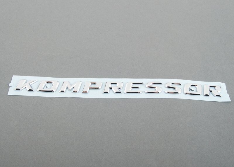 Mercedes-Benz Kompressor logo kiri SLK R170 originaalile A1708170315 hind ja info | Lisaseadmed | kaup24.ee