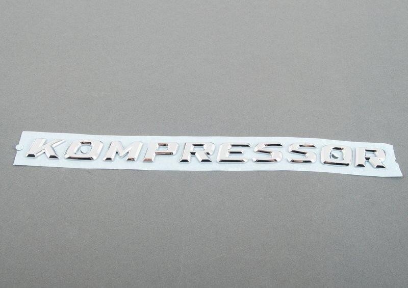 Mercedes-Benz Kompressor logo kiri SLK R170 originaalile A1708170315 hind ja info | Lisaseadmed | kaup24.ee