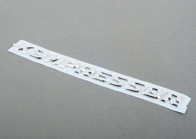 Mercedes-Benz Kompressor logo kiri SLK R170 originaalile A1708170315 hind ja info | Lisaseadmed | kaup24.ee