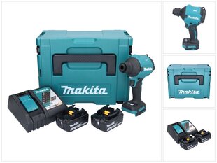 Аккумуляторный шуруповерт, Makita DAS 180 RTJ, 18 В, с аккумулятором и зарядным устройством цена и информация | Шуруповерты, дрели | kaup24.ee