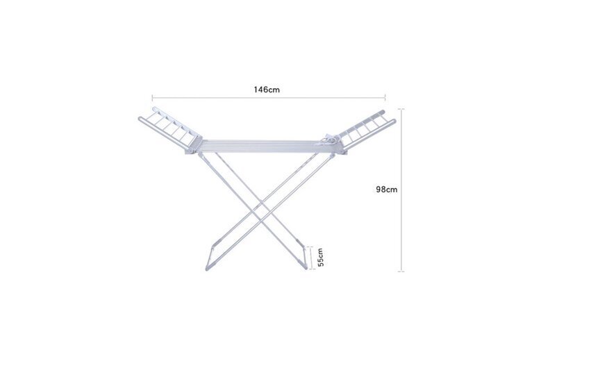 Elektriline pesukuivatusrest hind ja info | Pesukuivatusrestid ja aksessuaarid | kaup24.ee