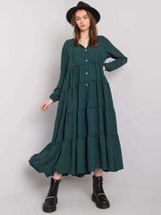 Kleit naistele Rue Paris, roheline hind ja info | Kleidid | kaup24.ee
