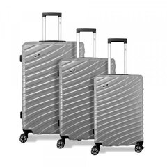 Reisikohver 3 suurust, hall hind ja info | Kohvrid, reisikotid | kaup24.ee