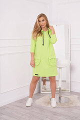 Kleit naistele 21545, roheline hind ja info | Kleidid | kaup24.ee