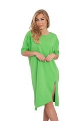 Kleit naistele 21554, roheline hind ja info | Kleidid | kaup24.ee