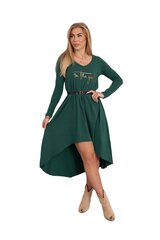 Kleit naistele 21588, roheline hind ja info | Kleidid | kaup24.ee