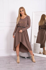 Kleit naistele 21589, pruun hind ja info | Kleidid | kaup24.ee