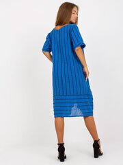 голубое платье прямого кроя миди оверсайз цена и информация | Платья | kaup24.ee