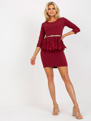 Kleit naistele Variant 302890, punane hind ja info | Kleidid | kaup24.ee