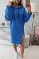 Kleit naistele 23854, sinine hind ja info | Kleidid | kaup24.ee