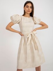 Платье женское Kinga, бежевого цвета цена и информация | Платья | kaup24.ee
