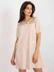 Платье женское, цвет песочный цена и информация | Платье | kaup24.ee