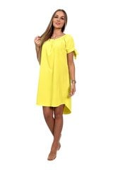 Kleit naistele 24354, kollane hind ja info | Kleidid | kaup24.ee