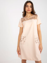 Платье женское, цвет песочный цена и информация | Платья | kaup24.ee