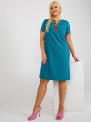 Женское коктейльное платье темно-синего и красного цвета. цена и информация | Платье | kaup24.ee