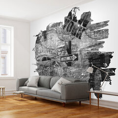 Fototapeet - Black-and-white New York collage hind ja info | Fototapeedid | kaup24.ee