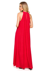 M721 Платье с завязками на шее - красное цена и информация | Платья | kaup24.ee