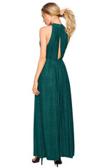M721 Платье с бретелью через шею - изумрудно-зеленый цена и информация | Платье | kaup24.ee