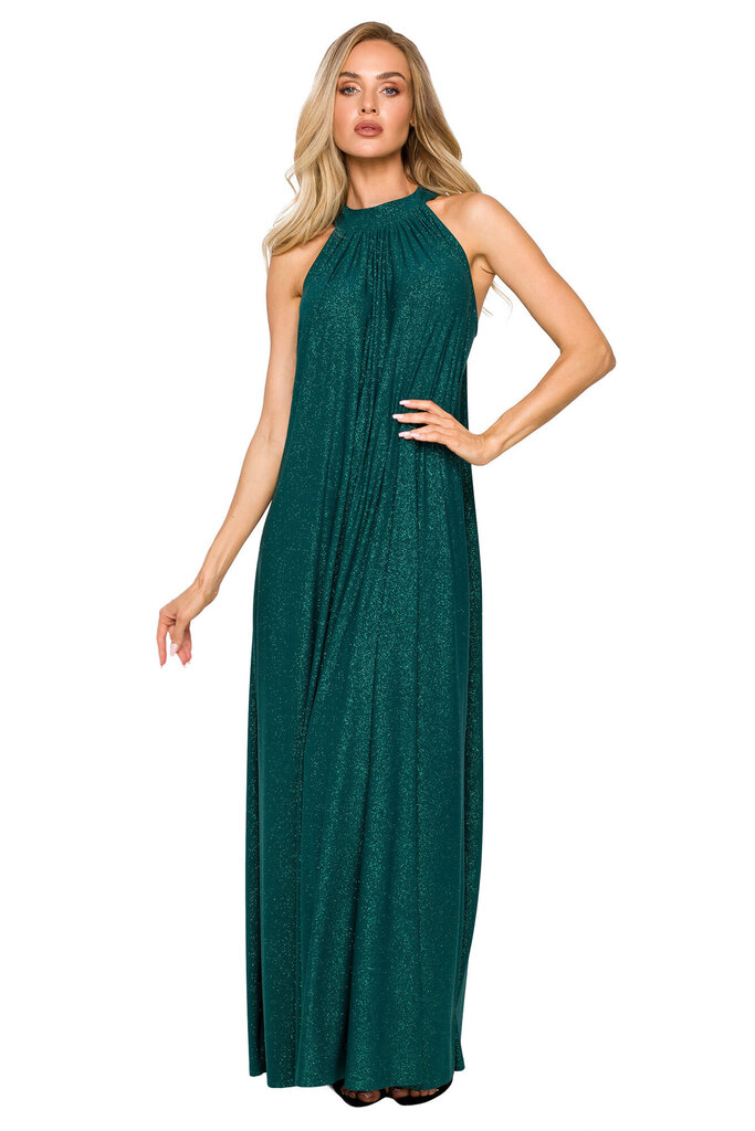 Kleit naistele M721, roheline hind ja info | Kleidid | kaup24.ee