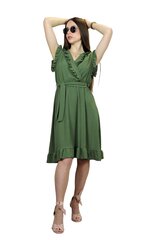 Kleit naistele Verdania, roheline цена и информация | Платья | kaup24.ee