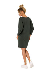 Kleit naistele M732, roheline цена и информация | Платья | kaup24.ee
