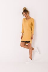 Kleit naistele M732, kollane hind ja info | Kleidid | kaup24.ee
