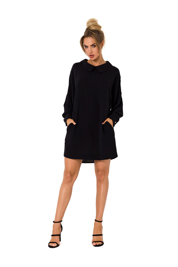 Kleit naistele M740, must hind ja info | Kleidid | kaup24.ee