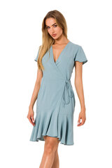 Kleit naistele M741, sinine цена и информация | Платья | kaup24.ee