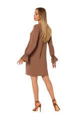 Kleit naistele M742, pruun hind ja info | Kleidid | kaup24.ee
