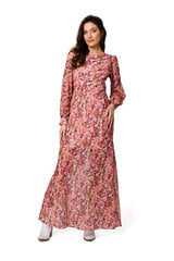 Kleit naistele K165, roosa цена и информация | Платья | kaup24.ee