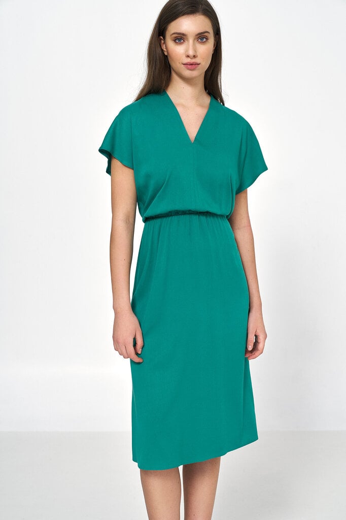 Kleit naistele S222, roheline hind ja info | Kleidid | kaup24.ee