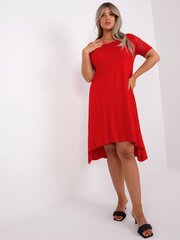 Женское платье больших размеров, красное цена и информация | Платья | kaup24.ee