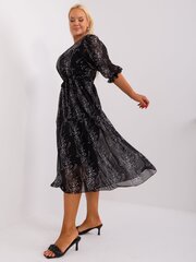 платье lk-sk-509350.25 черное цена и информация | Платье | kaup24.ee