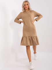 платье em-sk-hs-21-489.85 темно-бежевый цена и информация | Платье | kaup24.ee