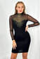Kleit naistele 27035, must hind ja info | Kleidid | kaup24.ee