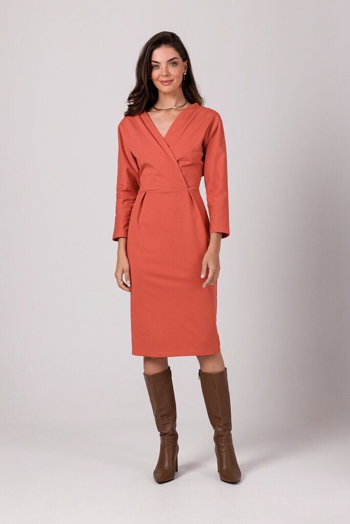 Kleit naistele BeWear, punane цена и информация | Kleidid | kaup24.ee