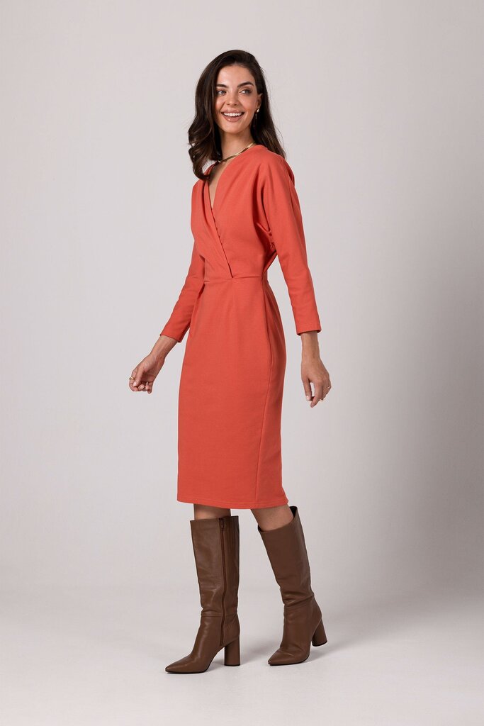 Kleit naistele BeWear, punane hind ja info | Kleidid | kaup24.ee
