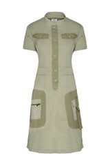 Велюровое мини-платье с рюшами, на резинке, SEXY цена и информация | Платья | kaup24.ee