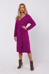M773 Платье с переплетением спереди - фиолетовое цена и информация | Платье | kaup24.ee