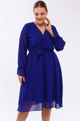 Kleit naistele F4004, sinine hind ja info | Kleidid | kaup24.ee
