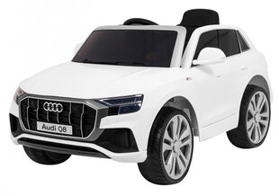 Audi Q8 LIFT ühekohaline elektriauto, valge hind ja info | Laste elektriautod | kaup24.ee