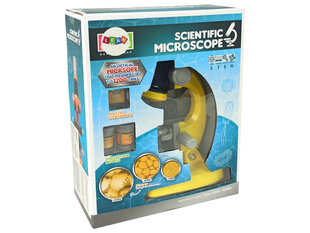 Игрушечный набор микроскопов для детей, желтый цена и информация | Настольные игры, головоломки | kaup24.ee