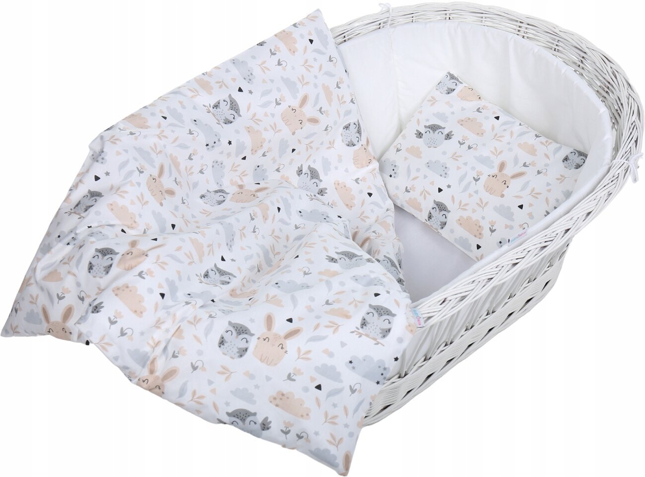 Babymam laste voodipesu komplekt vankrile, 70x80 cm, 4 osa hind ja info | Beebide ja laste voodipesu | kaup24.ee