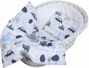 Babymam детский комплект постельного белья в коляску, 70х80 см, 4 части цена и информация | Детское постельное бельё | kaup24.ee