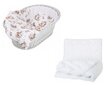 Babymam laste voodipesu komplekt vankrile, 70x80 cm, 4 osa цена и информация | Beebide ja laste voodipesu | kaup24.ee