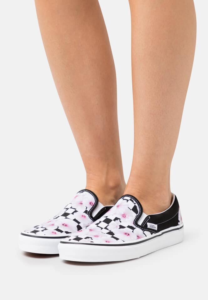 Vans Hibiscus Check Classic Slip-On vabaajajalatsid naistele VN0A5JLXBM81 цена и информация | Naiste spordi- ja vabaajajalatsid | kaup24.ee