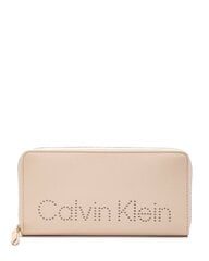 Calvin Klein rahakott naistele, beež, K60K609191 VHB цена и информация | Женские кошельки, держатели для карточек | kaup24.ee