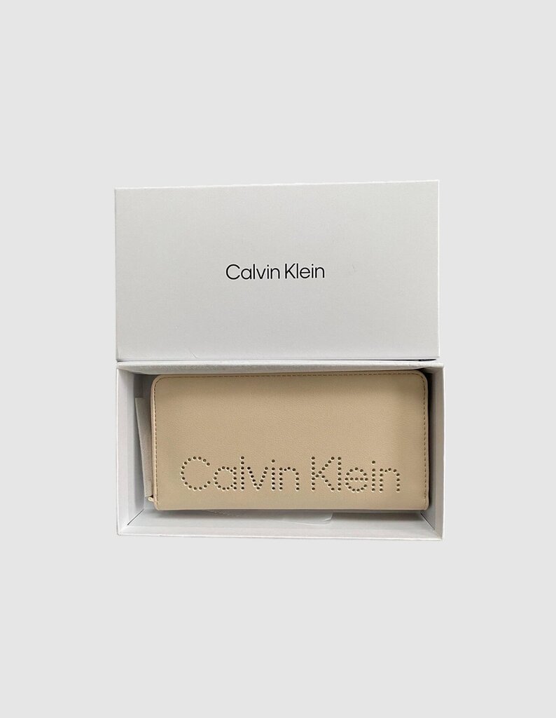 Calvin Klein rahakott naistele, beež, K60K609191 VHB цена и информация | Naiste rahakotid | kaup24.ee